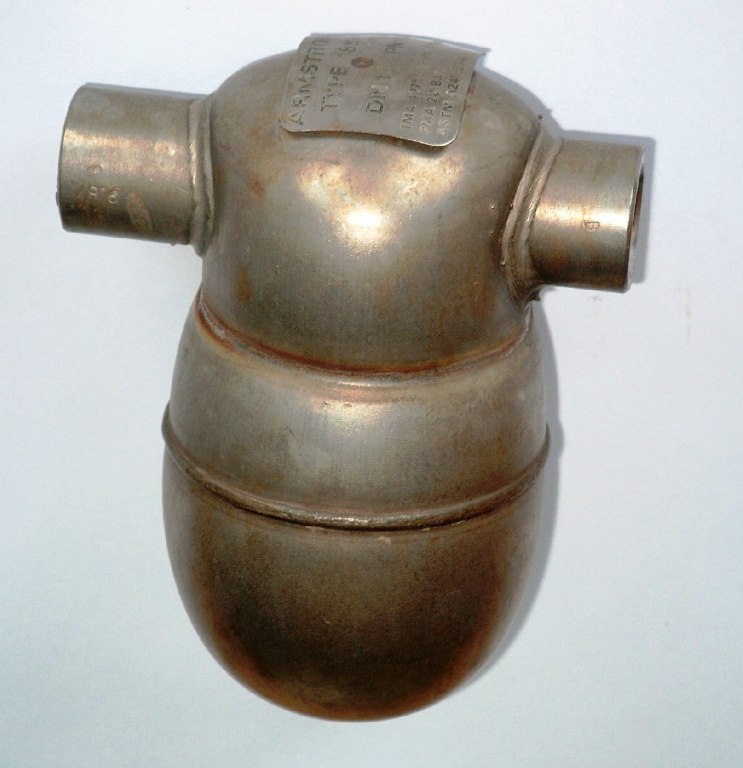 Defecte condenspot door vrieskoude